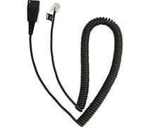 Jabra Câble QD etiro P6 - 2,0 m - 4P plug: r,m-,m+,r