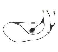 Jabra B2B Câble DHSG pour SIEMENS; AASTRA; SNOM; TIPTEL Noir