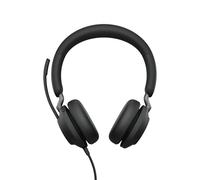 Jabra Evolve2 40 SE UC Stereo - Micro-casque - sur-oreille - filaire - USB-C - isolation acoustique - Optimisé pour la CU G