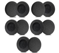 Jabra Coussinets en mousse de rechange pour casque audio Jabra Pro 920 935 930 9450 9460 9465 9470 9400BS GN1900 2000 2100 2025 Biz 620 1100 1500 1900 2300 2400II Lot de 10 écouteurs