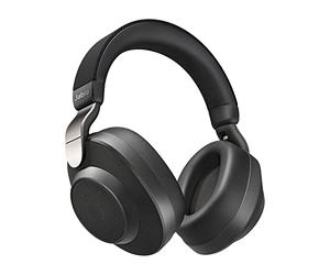 Jabra Écouteurs Circum-Auriculaires Elite 85h - Écouteurs sans Fil à Réduction de Bruit Active avec Une Longue Autonomie pour Les Appels et la Musique - Noir Titane