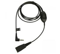 Jabra 8735-019 câble audio 0,5 m QD 3,5mm Noir