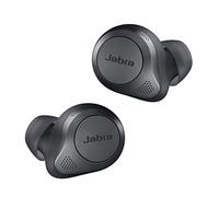 Jabra Elite 85t Écouteurs sans fil avec suppression active avancée du bruit avec batterie longue durée et haut-parleurs puissants Étui de chargement sans fil Gris