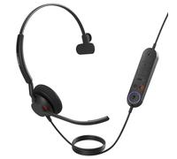 Jabra Engage 40 (Inline Link) USB-C UC Mono Micro-casque professionnel USB-C confortable avec unité de contrôle des appels en ligne.