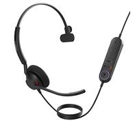 Jabra Engage 40 Inline Link, Mono, USB-C, MS - Micro-casque mono filaire certifié pour Microsoft Teams