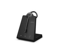 Jabra Engage 45 SE convertible Casque convertible DECT avec micro optimisé et sécurité renforcée, parfait pour des appels téléphoniques clairs et sans
