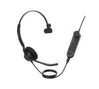 Jabra Engage 50 II - Casque Monophonique Filaire USB Type-A Noir - Micro Boom 3 Micros MEMS - Réponse 100-14000Hz - 132g - Usage Bureau/Centre d'appels
