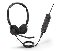 Jabra Engage 50 II + LINK USB-A MS Stereo Casque filaire pour des appels plus clairs grâce au logiciel Engage+.