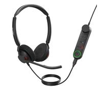 Jabra Engage 50 II Link, stéréo, USB-A, UC - micro-casque stéréo filaire certifié pour Microsoft Teams