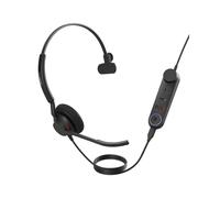 Jabra Engage 50 II Monoaural USB-A : Casque filaire pour bureau, microphone Boom 100-14000Hz, HP 50-20000Hz, câble 1.6m, 132g