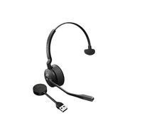 Jabra Engage 55 9553-450-111 Casque sans fil DECT Mono Noir/Titane, portée 150m, Micro unidirectionnel, Autonomie 13h, USB Type-A