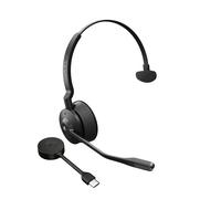 Jabra Engage 55 Casque Sans fil Arceau Bureau/Centre d'appels Noir, Titane