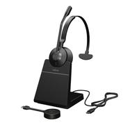 Jabra Casque sans fil Engage 55 SE Mono DECT USB-C avec station de charge certifié UC