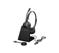 Jabra Engage 55 SE Stereo - Micro-casque - sur-oreille - DECT - sans fil - USB-A via adaptateur DECT - certifié UC