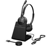 Jabra Engage 55 SE Stereo - Micro-casque - sur-oreille - DECT - sans fil - USB-A via adaptateur DECT - certifié UC G