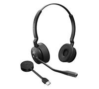 Jabra Engage 55 Stereo - Micro-casque - sur-oreille - DECT - sans fil - Optimisé pour Microsoft Teams