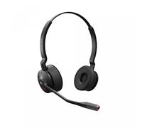 Jabra Micro-casque sur-oreille Engage 55 Stereo – DECT sans fil – Optimisé MS Teams – Noir