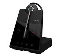 Jabra Engage 65 SE Convertible Casque convertible avec connexion DECT avec micro antibruit, idéal pour la communication sans-fil en milieux exigeants.