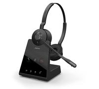 Jabra Engage 65 SE Casque stéréo sans Fil Appels Professionnels, DECT Sécurité, Batterie 13 Heures, Confort, avec Base, câble USB-C, compatibilité avec Les Applications de réunion