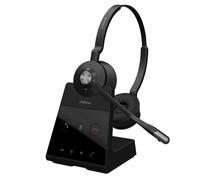 Jabra Engage 65 SE Duo Casque duo pour PC et téléphone fixe, avec connexion DECT avec micro antibruit, idéal pour la communication sans-fil en milieux