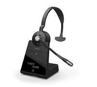 Jabra Engage 75 Casque DECT Mono - Casque Sans Fil Certifié Skype Entreprise avec Suppression Avancée du Bruit pour Téléphones fixes et Softphones - Noir - Version UE