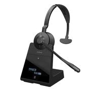 Jabra Engage 75 Casque DECT Mono - Casque Sans Fil Certifié Skype Entreprise avec Suppression Avancée du Bruit pour Téléphones fixes et Softphones - Noir - Version UE
