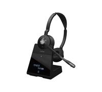 Jabra Engage 75 SE - Casque sans fil DECT/Bluetooth 5.0, portée 150m, binaural, microphone boom, autonomie 13h, 90g