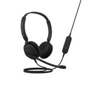 Jabra Evolve 10, Casque d'écoute de Bureau, Microphone à réduction de Bruit, Conception compacte et légère, Bras pivotant à 270 degrés, connectivité Filaire USB-A, Noir