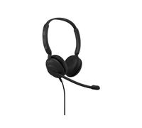 Jabra Evolve 10 Casque filaire USB-A Noir, Arceau supra-aural, Micro unidirectionnel anti-bruit, 20-20000Hz, Câble 1.9m, 123g