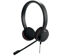 Micro-casque supra-auriculaire Jabra Evolve 20 filaire Stereo noir Suppression du bruit du microphone micro-casque, volum