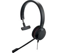 Jabra - evolve 20 casque - filaire - serre-tête mono - monaural - supra-aural - réduction de bruit - microphone - usb