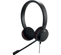 Jabra Evolve 20 MS stéréo - Micro-casque - sur-oreille - filaire - USB - Certifié pour Skype for Business G