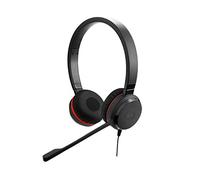 Jabra Evolve 20SE MS Stereo Casque audio Binaural Bandeau Noir - Casques audio (Centre d'appel/Bureau, -10 - 50 °C, -30 - 80 °C, Binaural, Bandeau, Noir)