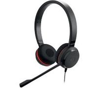 Jabra Casque Evolve 20 SE filaire arceau pour bureau/centre d'appels USB Type‑C/Type‑A on‑ear Noir