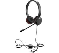Jabra Evolve 30 II Micro-casque supra-auriculaire filaire Stereo noir Noise Cancelling, Suppression du bruit du microphone