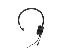 Jabra Evolve 30 II Mono Remplacement 14401-20 : Casque filaire supra-aural 3.5mm & USB, micro Boom antibruit 150-10000Hz, impédance 32 Ohm, noir
