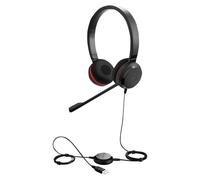 Jabra EVOLVE 30 II MS Stereo - Micro-casque - sur-oreille - filaire - USB, jack 3,5mm