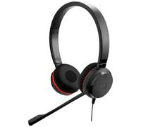 Jabra Evolve 30 II UC Micro-casque supra-auriculaire filaire Stereo noir mise en sourdine du microphone, volume réglable