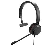 Jabra Evolve 30 II UC Mono - Micro-casque - sur-oreille - filaire - USB, jack 3,5mm