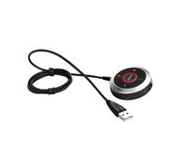 Jabra Evolve 40 Link MS Télécommande USB Type-A Boutons Acoustique Noir Compatible Evolve 40 Certification Microsoft