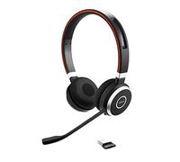 Jabra Evolve 65 Casque stéréo Bluetooth sans fil pour PC/ordinateur portable/smartphone et tablette