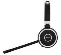 Jabra Evolve 65 MS stereo - Micro-casque - sur-oreille - Bluetooth - sans fil - NFC* - USB - Certifié pour Skype for Business G
