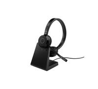Jabra Evolve 65 TE Casque Avec fil &sans fil Arceau Bureau/Centre d'appels USB Type-A Bluetooth Socle de chargement Noir