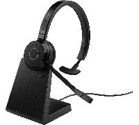 Jabra Evolve 65 TE + Charging Station Mono-Auriculaire / Mono UC (Universal Communications)
