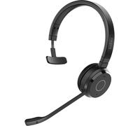 Jabra Evolve 65 TE - Micro-casque mono sans fil Bluetooth, USB-A certifié pour MS Teams | sans station de travail