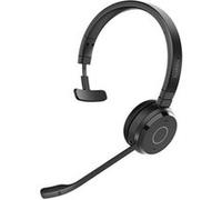 Jabra Evolve 65 TE Mono - Micro-casque - sur-oreille - Bluetooth - sans fil - USB-A via adaptateur Bluetooth - isolation acoustique - Certifié pour Microsoft Teams G