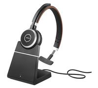 Jabra Evolve 65+ UC mono - Micro-casque - sur-oreille - Bluetooth - sans fil - NFC* - USB