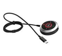 Jabra Evolve 40 Link USB-C UC télécommande avec Fil Noir Appuyez sur Les Boutons