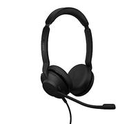 Jabra Evolve2 30 SE Micro-casque filaire stéréo à réduction de bruit avec technologie d’appel à 2 microphones et câble USB-A - Certifié MS Teams, compatible avec toutes les autres plateformes - Noir