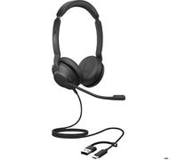 Jabra Casque filaire Evolve2 30 SE - Double - USB-A/USB-C - Certifié pour plateformes UC